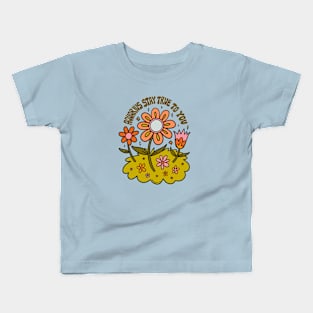 Aquarius Flower Kids T-Shirt